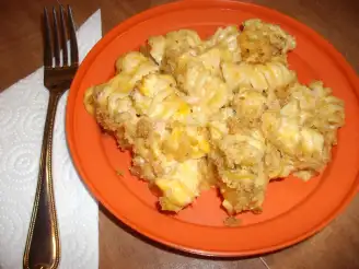 Southwest Tuna Macaroni and Cheese Casserole
